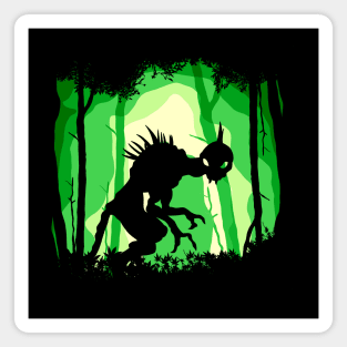 Chupacabra in The Woods Magnet